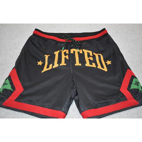 Lifted Research Group Mesh Shorts Mens Size XL W/ Pockets Performance 7" Inseam - Picture 1 of 6